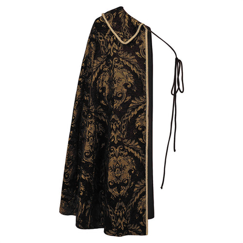 Tudor Cape Medieval Renaissance Costume King Half Shoulder Cloak