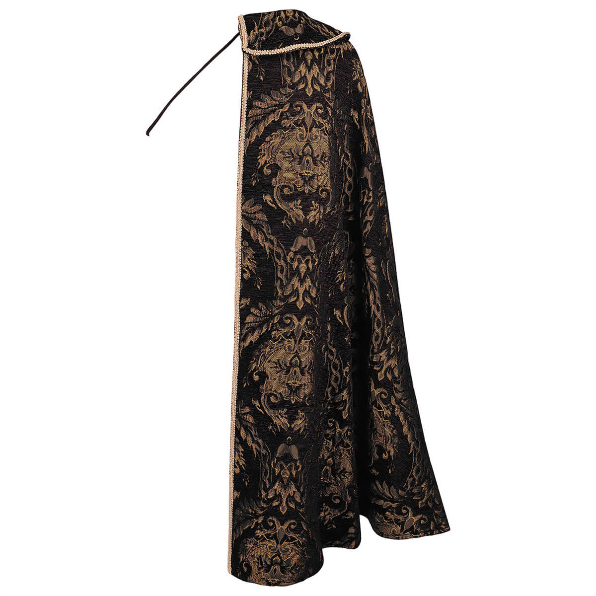 Tudor Cape Medieval Renaissance Costume King Half Shoulder Cloak