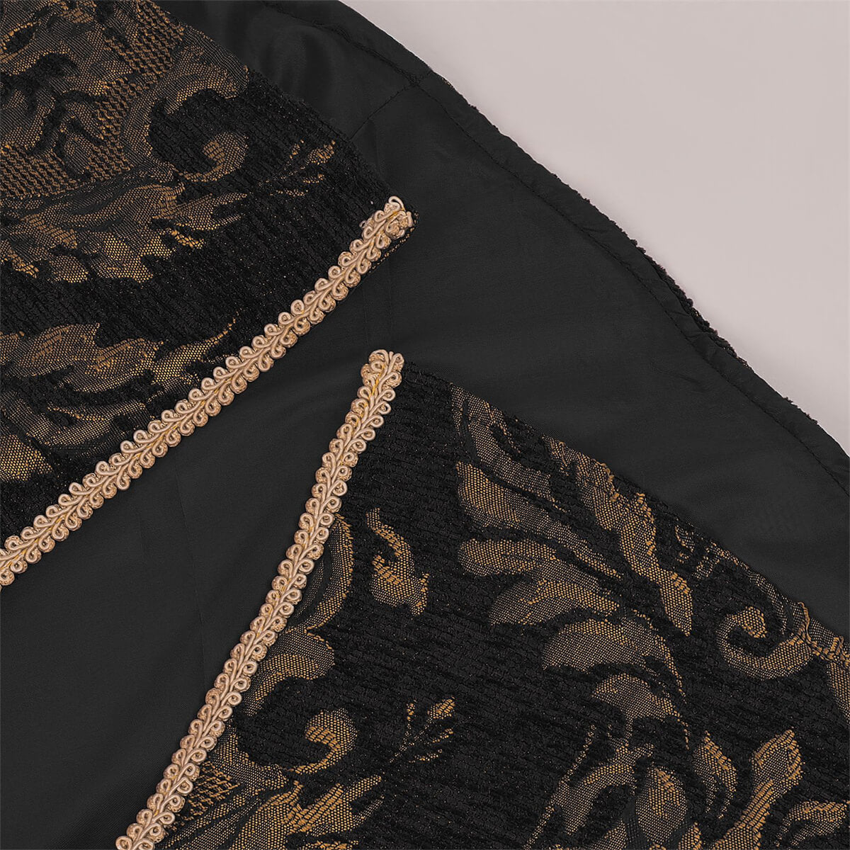Tudor Cape Medieval Renaissance Costume King Half Shoulder Cloak